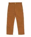 Human Made Duck Work Stitch-detail Cargo Pants In Brown
