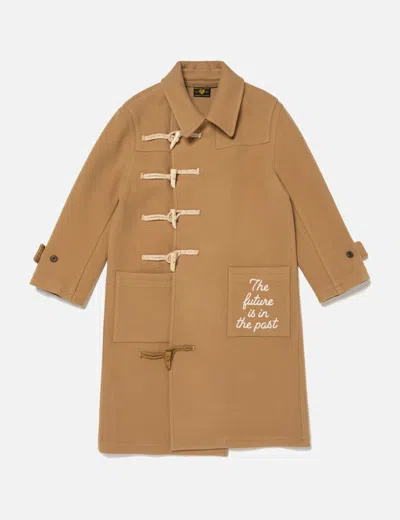 Human Made Duffle Coat In Beige
