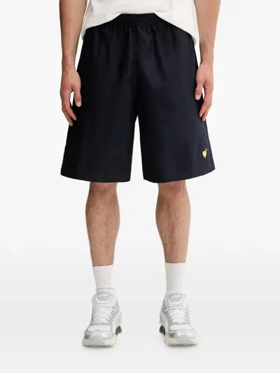 Human Made Elasticated Heart-motif Shorts In Blue