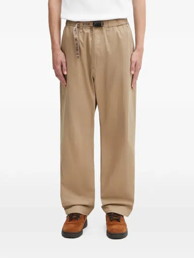 Human Made Elasticated Logo Trousers In Neutral