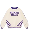 Human Made Elbow Patch Sweatshirt In Neutral