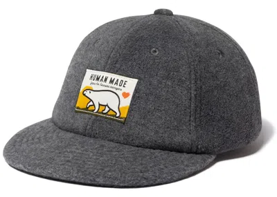 Pre-owned Human Made Fleece Cap In Grey