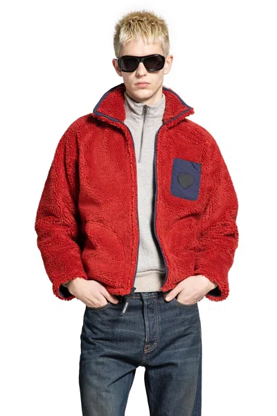 Human Made Fleece Jacket In Red