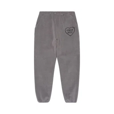 Pre-owned Human Made Fleece Pants 'grey'