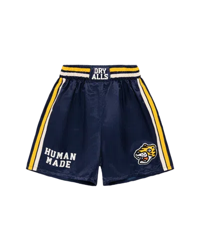 Human Made Kids' Game Shorts In Blue
