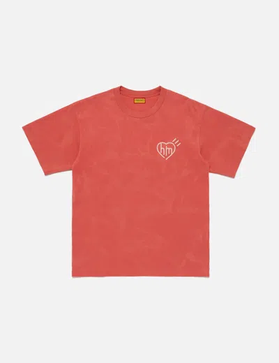 Human Made Garment Dye T-shirt In Orange