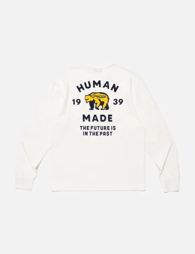 Human Made Graphic Long Sleeve T-shirt In White