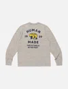 Human Made Graphic Long Sleeve T-shirt In Gray