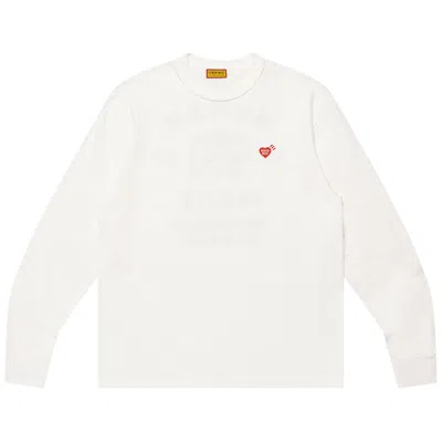 Pre-owned Human Made Graphic Long-sleeve T-shirt #2 'white' | Men's Size L