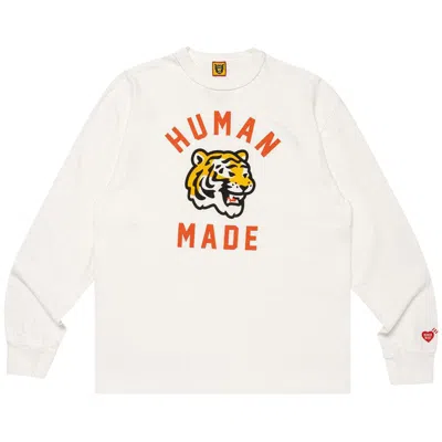 Pre-owned Human Made Graphic Long-sleeve T-shirt 'white'