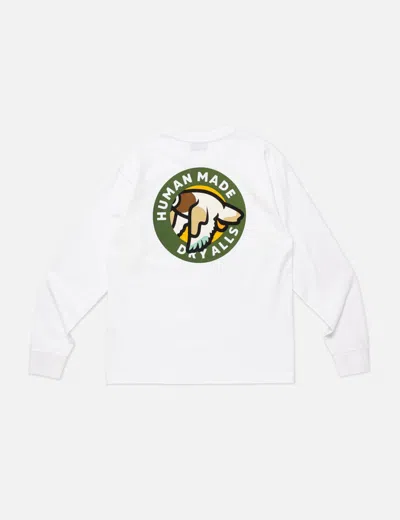 Human Made Graphic Long Sleeve T-shirt In White