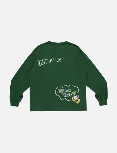 Human Made Graphic Long Sleeves T-shirt In Green