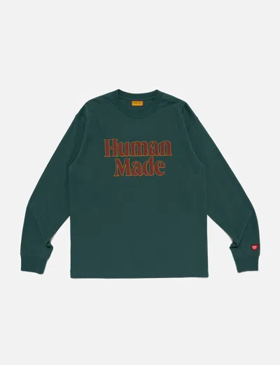 Human Made Graphic Long Sleeves T-shirt In Blue