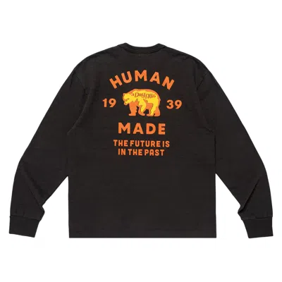 Pre-owned Human Made Graphic Long-sleeve T-shirt #2 'black' | Men's Size Xl
