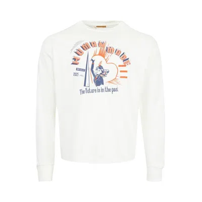 Pre-owned Human Made Graphic Long-sleeve T-shirt 'white' | Men's Size L