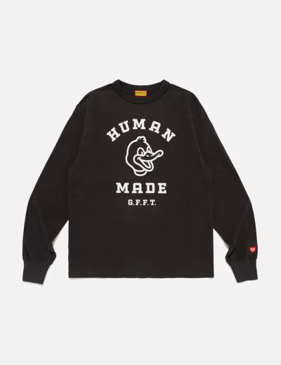 Human Made Graphic L/s T-shirt In Black/黑色/블랙/ブラック