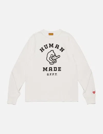 Human Made Graphic L/s T-shirt In White/白色/화이트/ホワイト