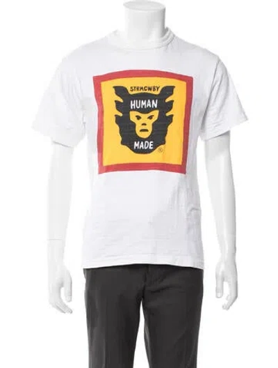 Pre-owned Human Made Graphic Print Crew Neck T-shirt In Multi