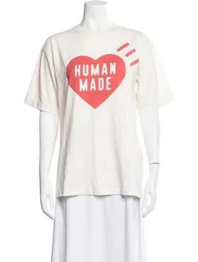 Pre-owned Human Made Graphic Print Crew Neck T-shirt In Multicolor