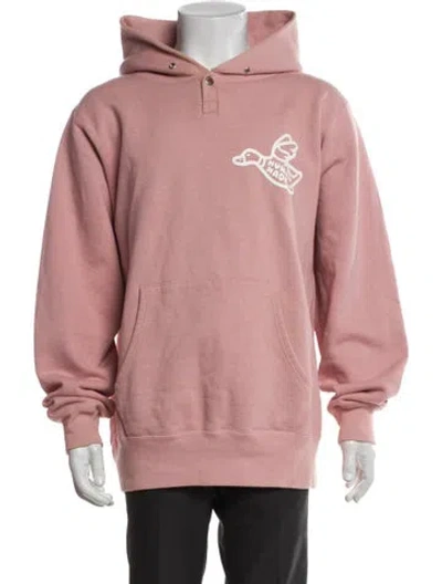 Pre-owned Human Made Graphic Print Pajama Top In Pink