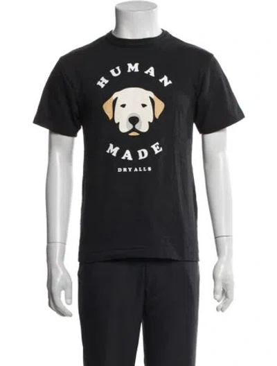Pre-owned Human Made Graphic Print Short Sleeve Shirt In Black