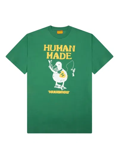 Human Made Graphic-print T-shirt In Green