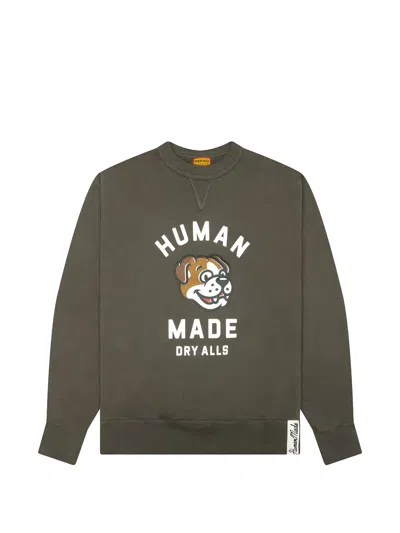 Human Made Graphic Sweatshirt In Brown