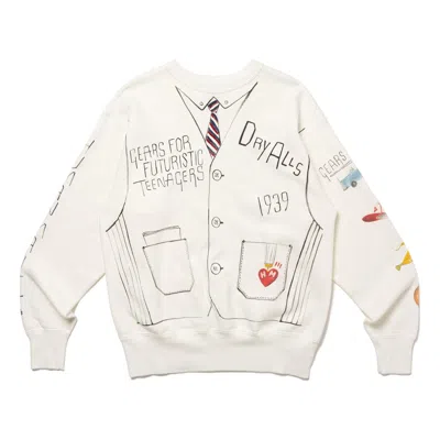 Human Made Graphic Sweatshirt 'white'