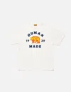 Human Made Printed Cotton-jersey T-shirt In White