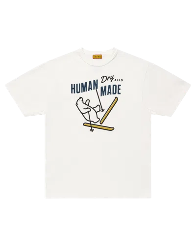 Human Made Kids' Graphic T-shirt #9 In Neutral