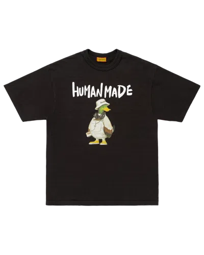 Human Made Kids' Graphic T-shirt In Black