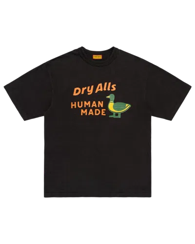 Human Made Kids' Graphic T-shirt In Black