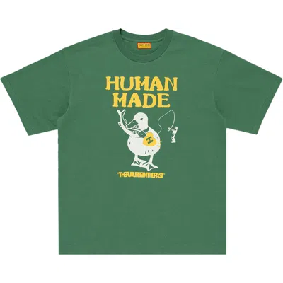 Pre-owned Human Made Graphic T-shirt 'green' | Men's Size M