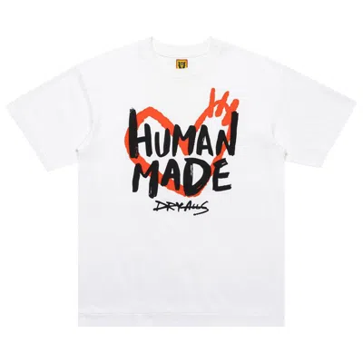 Pre-owned Human Made Graphic T-shirt 'white'