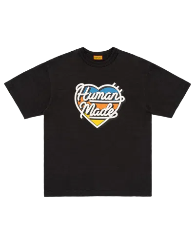 Human Made Kids' Graphic T-shirt In Black