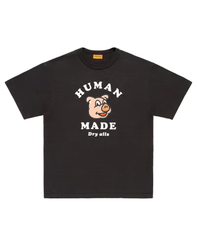 Human Made Kids' Graphic T-shirt In Black