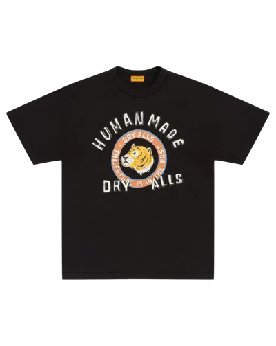Human Made Kids' Graphic T-shirt In Black