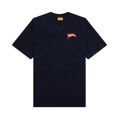 Pre-owned Human Made Graphic T-shirt 'navy' | Blue | Men's Size S
