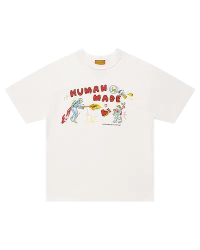 Human Made Kids' Graphic T-shirt In White