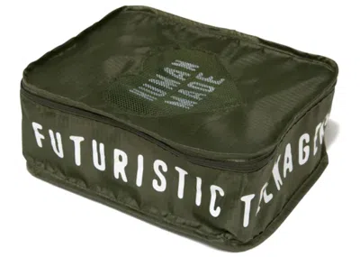 Pre-owned Human Made Gusset Small Case In Olive Drab In Green