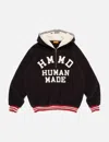 Human Made Half-zip Fleece Pullover In Black