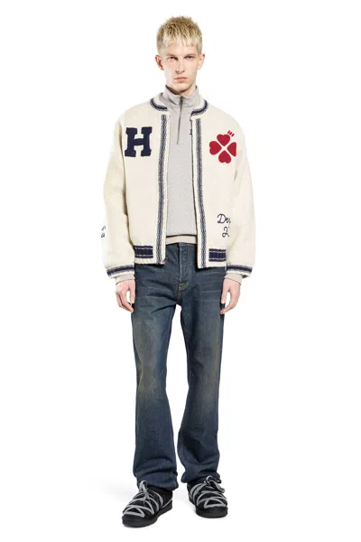 Human Made Half-zip Sweatshirt In Gray