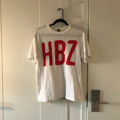 Pre-owned Human Made Hbz Tee In White