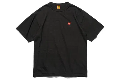 Pre-owned Human Made Heart Badge T-shirt (fw22) Black