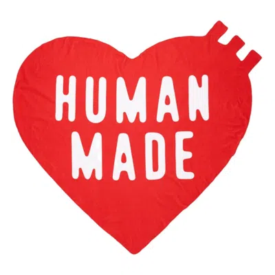 Human Made Heart Beach Towel 'red'