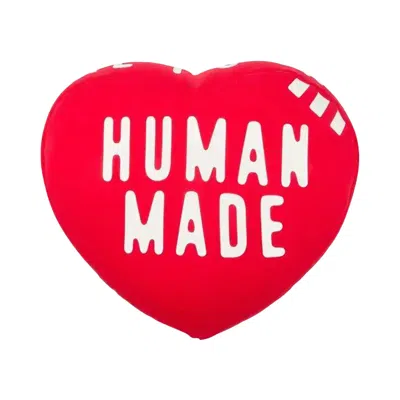 Pre-owned Human Made Heart Beads Cushion 'red' | Men's Size Onesize