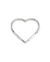Human Made Heart Carabiner In Metallic