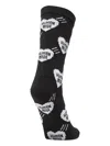 Human Made Heart-embellishment Socks In Black