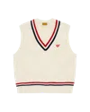 Human Made Heart Knit Vest In White
