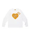 Human Made Heart-logo Long-sleeve T-shirt In White